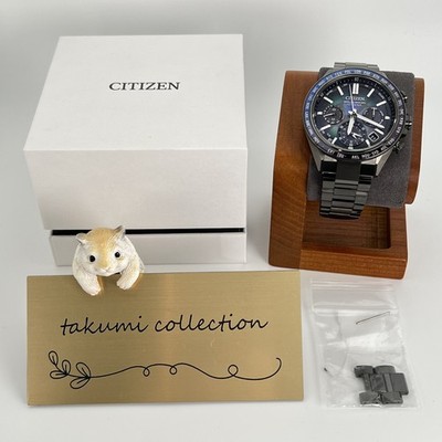 Citizen Attesa CC4057-60E GPS Solar Titanium Limited Edition Men Watch #W-19