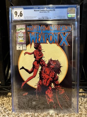 Marvel Comics Presents #76 CGC 9.6