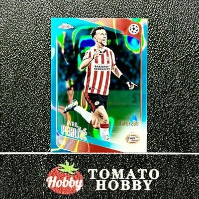 IVAN PERISIC /299 TEAL LAVA REFRACTOR TOPPS CHROME UEFA 2025-26 PSV