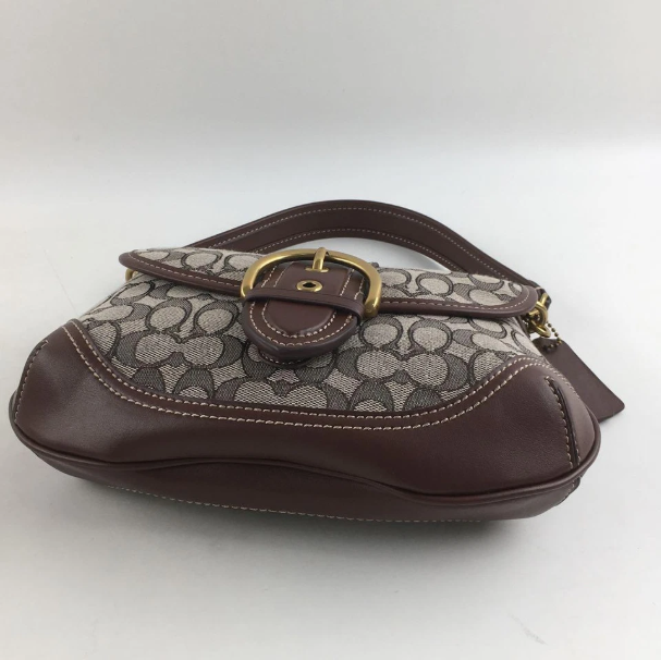 COACH ソーホー ショルダーバッグ タータン プリーテッド 希少デザイン 正規品 COACH ソーホー ショルダーバッグ タータン