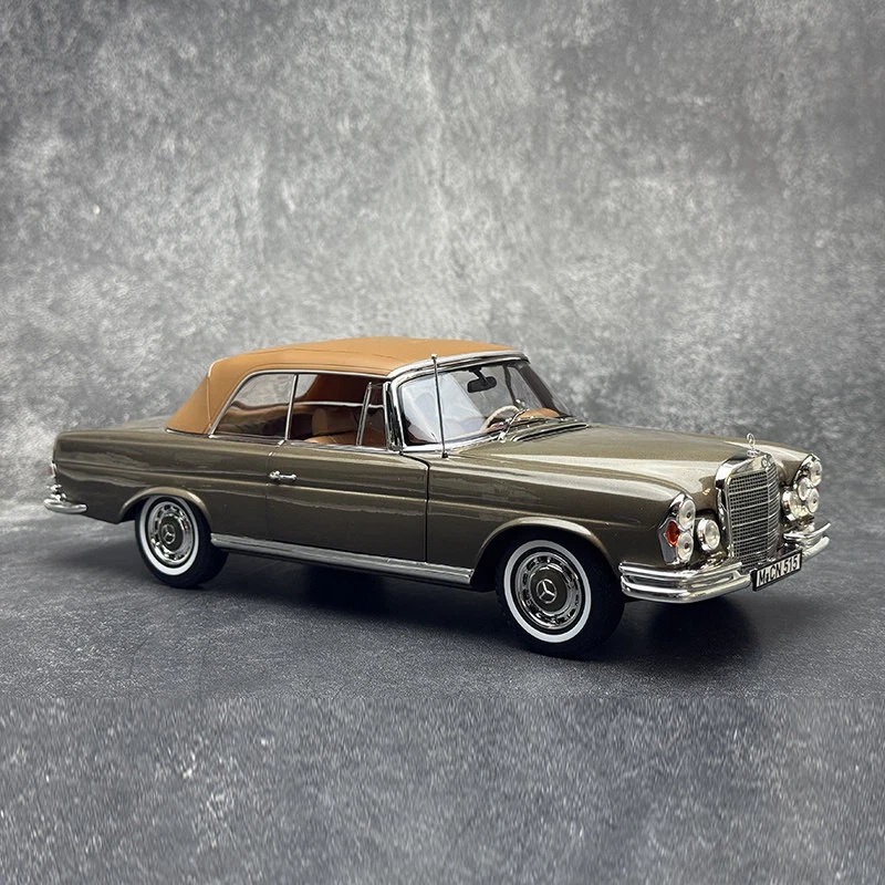 NOREV 1:18 Mercedes-Benz 280SE Cabriolet W111 Removable Roof Alloy Car Model