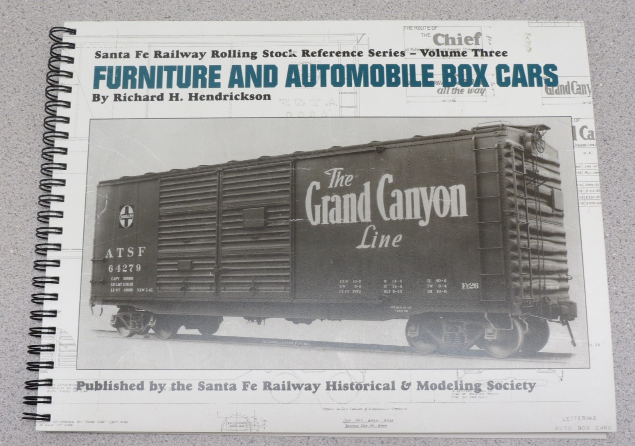 Santa Fe Railway Rolling Stock Series volume 3 Furniture and