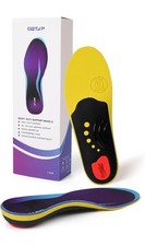 Heavy Duty Support Pain - 220 lbs Plantar Fasciitis High Arch Insoles unisex