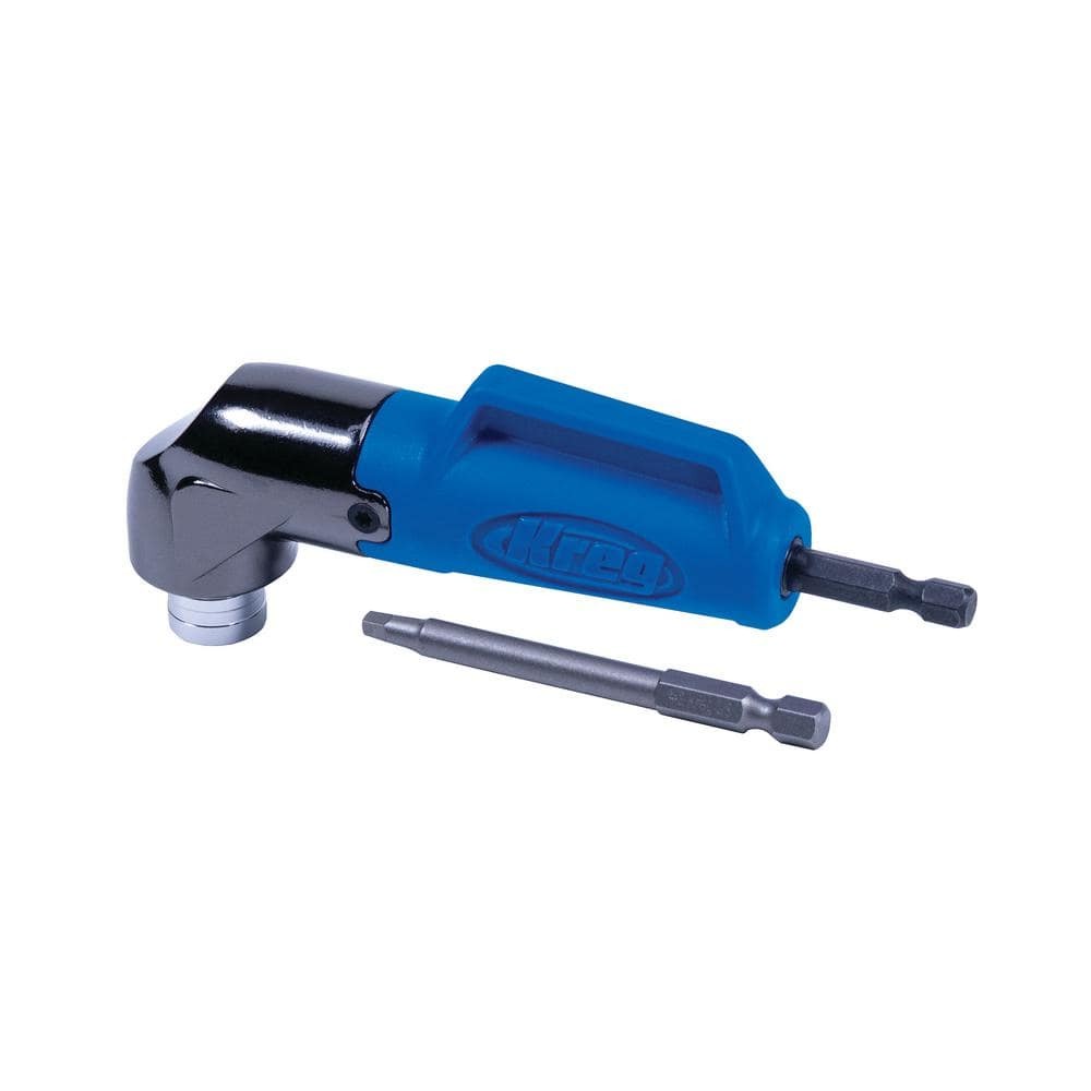 Kreg 90-Degree Pocket Hole Driver Drill Attachment with 3 in