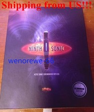 US 9th Metal Sonic Screwdriver Replica NAWYA Doctor Who LED Scalable Toy Gift