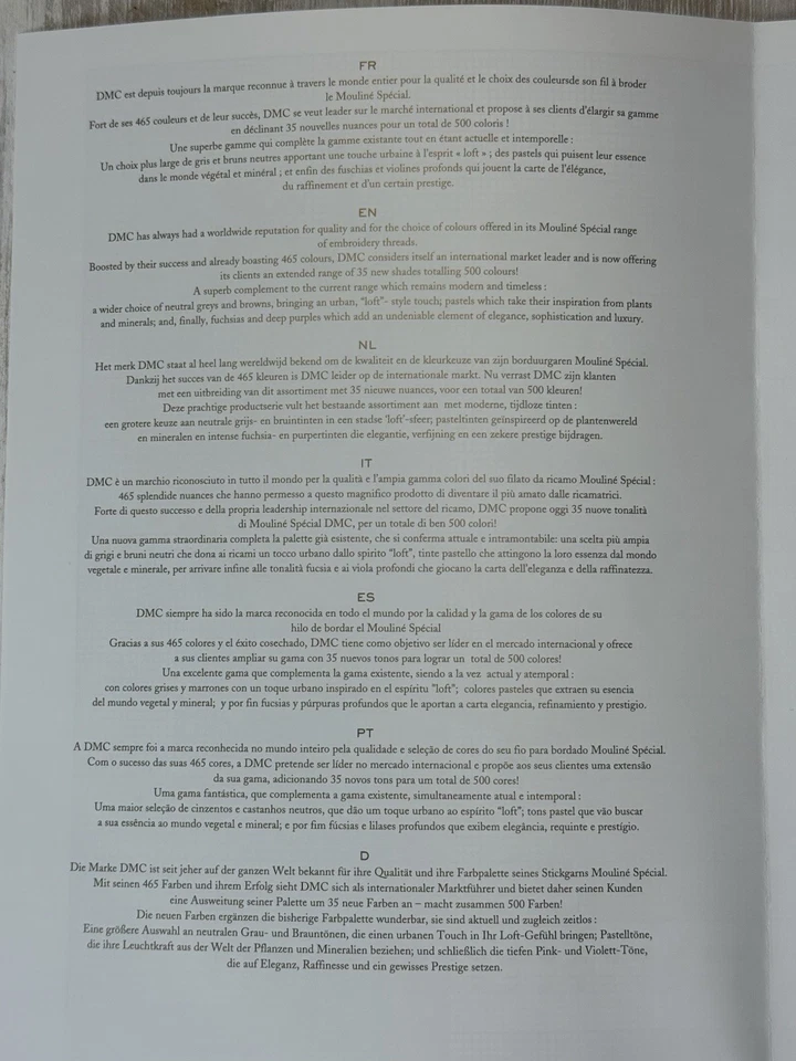 DMC 35pc MOULINE SPECIAL in Collector Tin Embroidery Floss NEW - Image 3 of 4