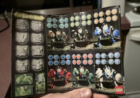 LEGO Bionicle 8565 Kohrak - Nearly Complete w/ Blue Mask, Manual & Canister