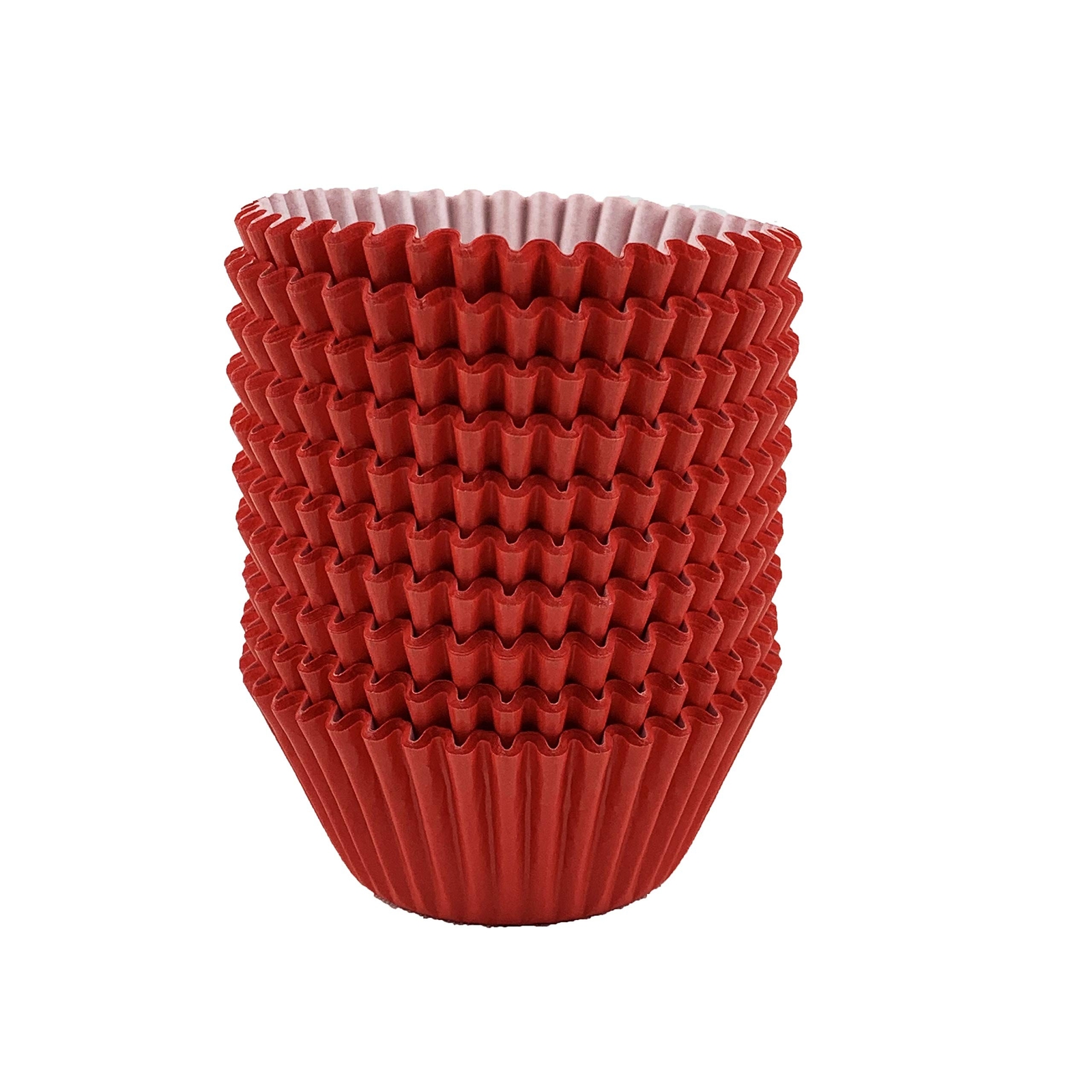 Red Paper Baking Cups Cupcake Liner for Cake Balls, Muffins, Cupcakes 200 Count