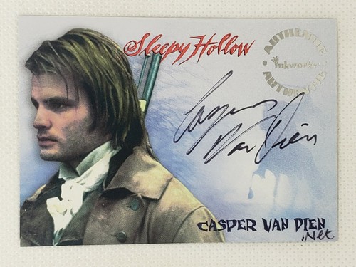 1999 Inkworks Sleepy Hollow Authentic Autograph Card by Casper Van Dien - Picture 1 of 6