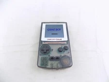 Like New Gameboy Color Game Boy Color Skeleton Smoke IPS Screen Mod Handheld ...