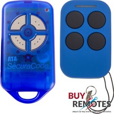 Auto Openers AOTX4 PTX-4 PTX4 SecuraCode Replacement RMCTR Blue Remote Control