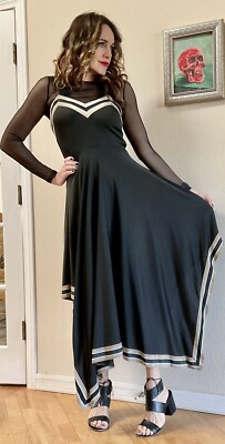 silver birthday dress Asymmetry Midi Knitted Semi Formal Wedding Guest Dress COCOMELODY 873559175310, Brown main image 1