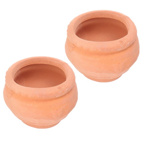 2pcs Mini Flower Pots Tiny Cactus Pots Small Succulent Planter - Picture 12 of 12