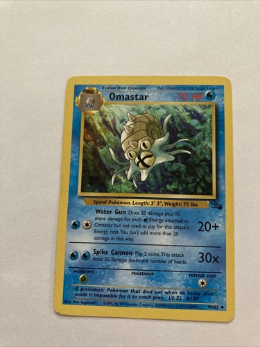 Pokémon TCG— Base Set Verschiedene /62 Fossil Sammlung. Sie wählen!! - Bild 3 von 13