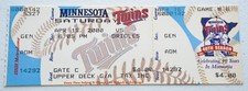 Cal Ripken Jr. 3000 Hits 2000 Orioles Twins Full Ticket With Twins Letter COA