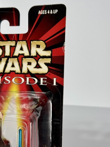 Star Wars Episode 1 Mace Windu 3.75" Action Figure 1998 Hasbro New Sealed - Picture 6 of 8