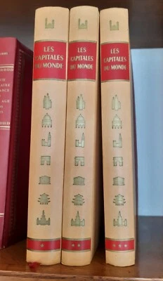Collection Les capitales du monde, 3 tomes, 1960, préface Alain Duhamel - Photo 1/4
