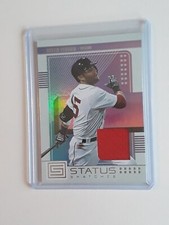 2023 CHRONICLES DUSTIN PEDROIA STATUS SWATCHES RELIC-RED SOX LEGEND-SS-DP