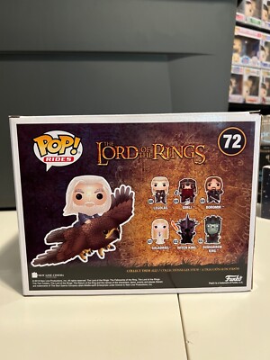 レアFUNKO POP!  ロードオブザリング　ガンダルフwithグワイヒア Gandalf Gwaihir Funko Pop Rides #72 LOTR Lord of the Rings Wizard