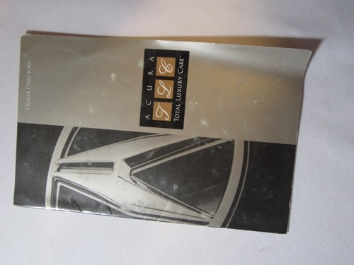 2002 Acura TL Owners Manual - Picture 6 of 7