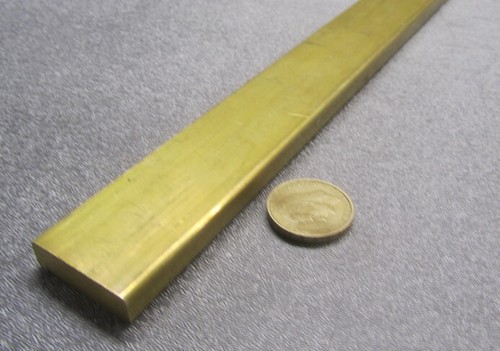 360 Brass Flat Bar 3/8" Thick x 1 1/4" Wide x 72.0" Length - Picture 5 of 11