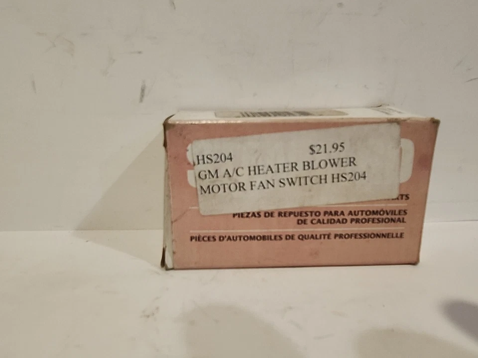 Standard Motor Products GM A/C Heater Blower Switch HS204 - Image 3 of 3