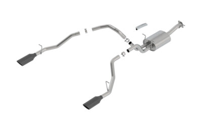 Borla 140753BC ATAK Cat Back Exhaust for 19-24 Ram 1500 5.7L V8