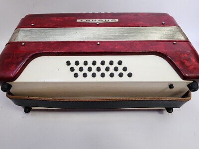 YAMAHA Accordion YA-21 Red 32 Keyboard | eBay