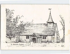 Postcard St. Nicholas, Pyrford, England