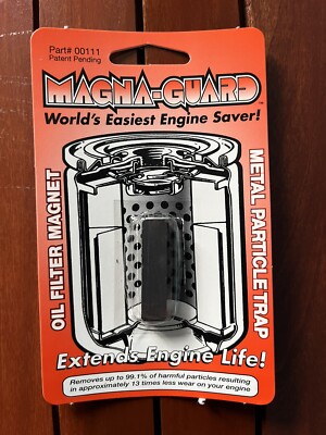 MAGNA-GUARD Oil Filter Magnet METAL PARTICLE TRAP - NEW!