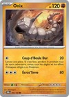 Carte ONIX 090/182 Pokémon Faille Paradoxe EV04 Neuve PAR FR