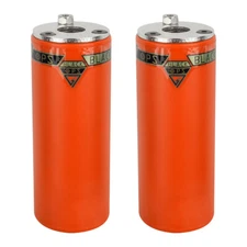 Black Ops BMX NyloLite Axle Pegs -ORANGE - 3/8 or 14mm axle-super hard nylon