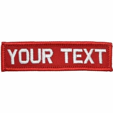 1x3.75 Nametape Custom Name Fits Operator Hats Military  Patch