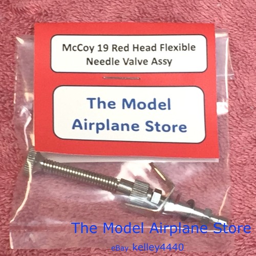 Gruppo valvole ad ago tipo flessibile testa rossa McCoy 19 modelli motori aerei - Foto 1 di 6