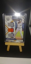 2018 Yordan Alvarez Elite Extra Edition Gold Triple Relic 107/149 #TM-YA Astros