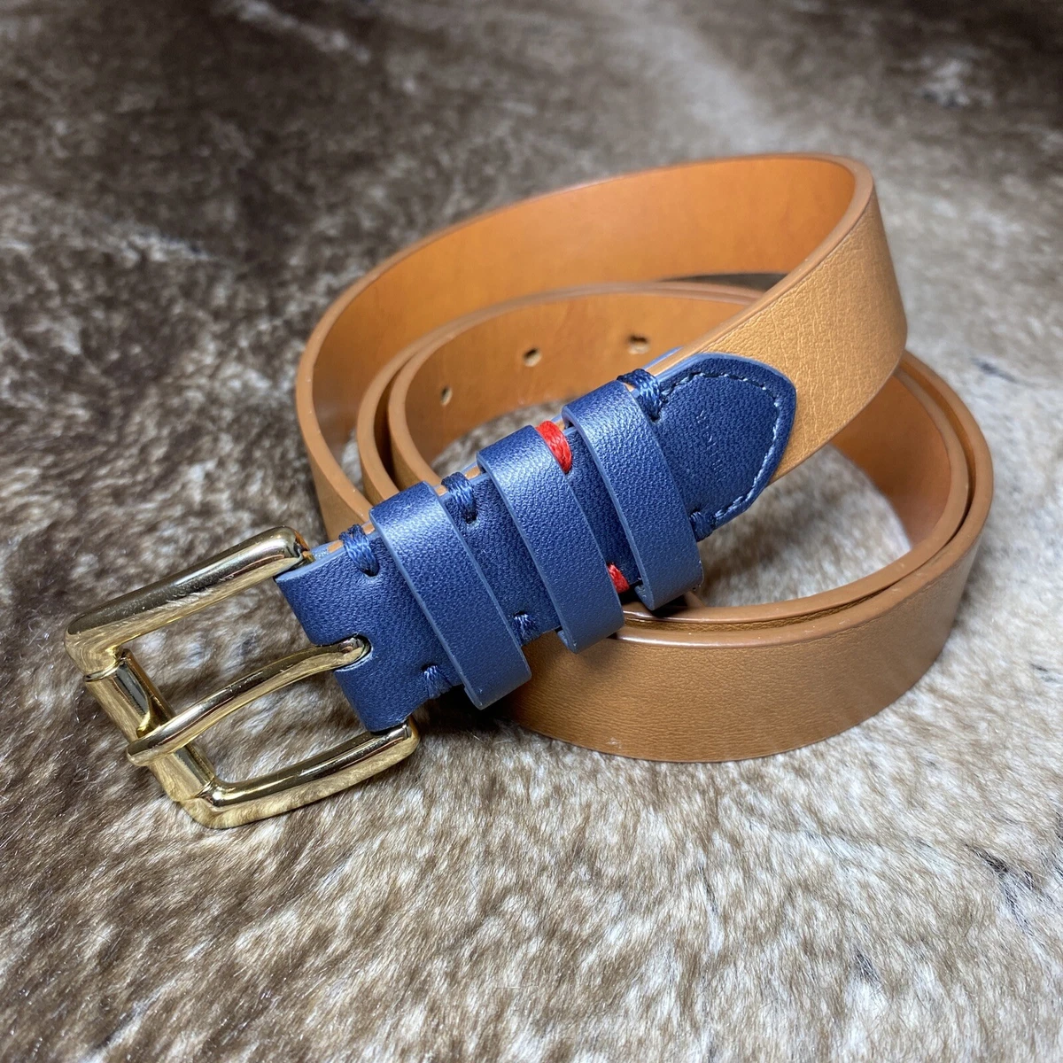 Tommy hilfiger sales belt blue