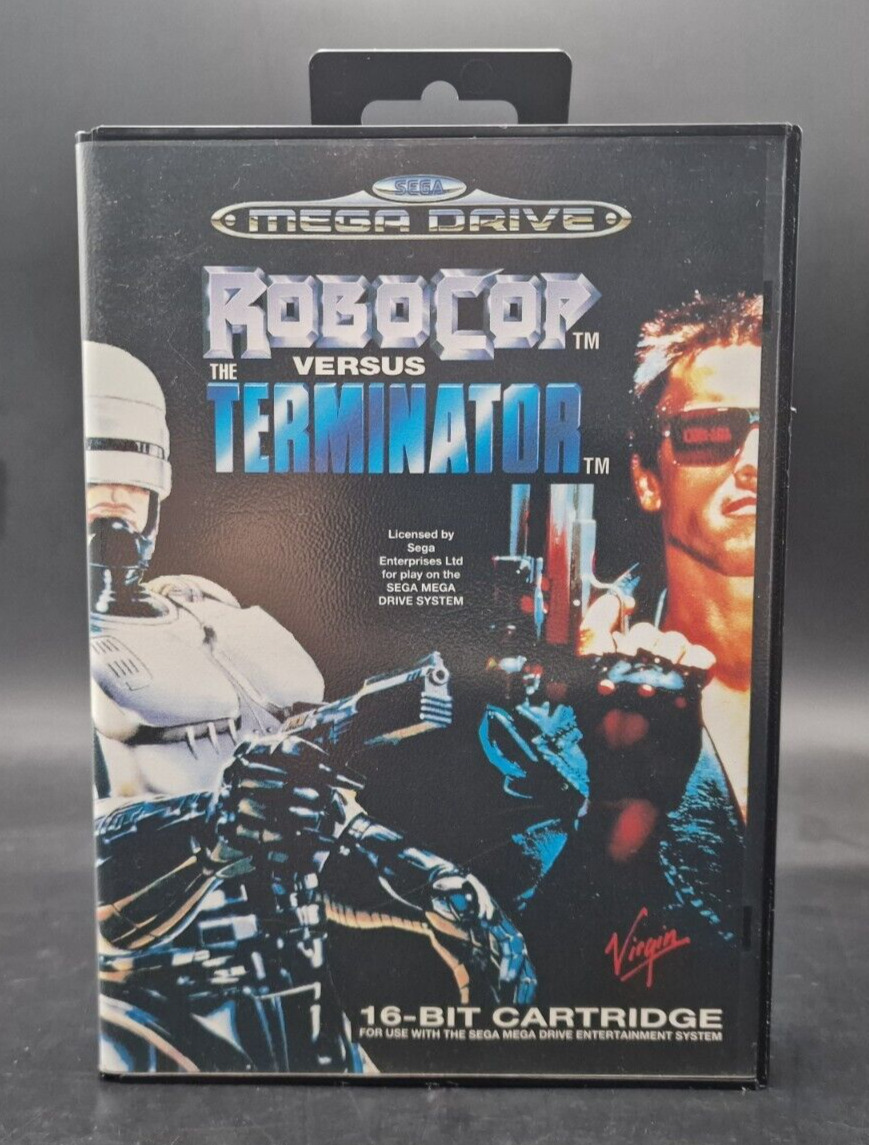 Robocop versus The Terminator SEGA Megadrive Mega Drive - Complet - PAL - TBE