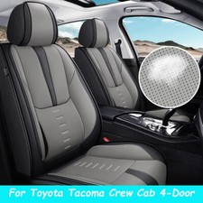 Car Seat Covers For Toyota Tacoma Crew Cab 4-door 2007-2023 Full Set Pu Leather Car Seat Covers For Toyota Tacoma Crew Cab 4-door 2007-2023 Full Set Pu Leather