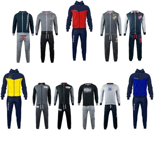 BE BOARD Pantalone Tuta Uomo In Cotone – Modello Jogger Lungo Sportivo – Vari Colori – Art. 910 - 2