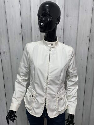 Marella Damenjacke Größe 44 Weißes Übergangsjacke