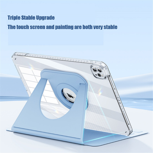 Smart Rotating Leather Case Cover For iPad 5/6/7/8/9/10th Gen Air Pro 11" 12.9" - Picture 8 of 48