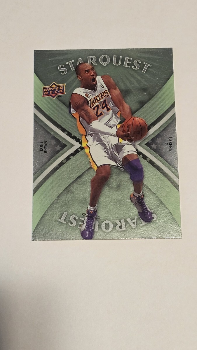 KOBE BRYANT 2008-2009 UPPER DECK STARQUEST FIRST EDITION GREEN #SQ 