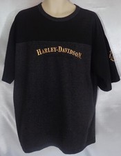 GENUINE HARLEY DAVIDSON KENNEWICK WASHINGTON T-SHIRT BLACK XL USA MADE EUC D21
