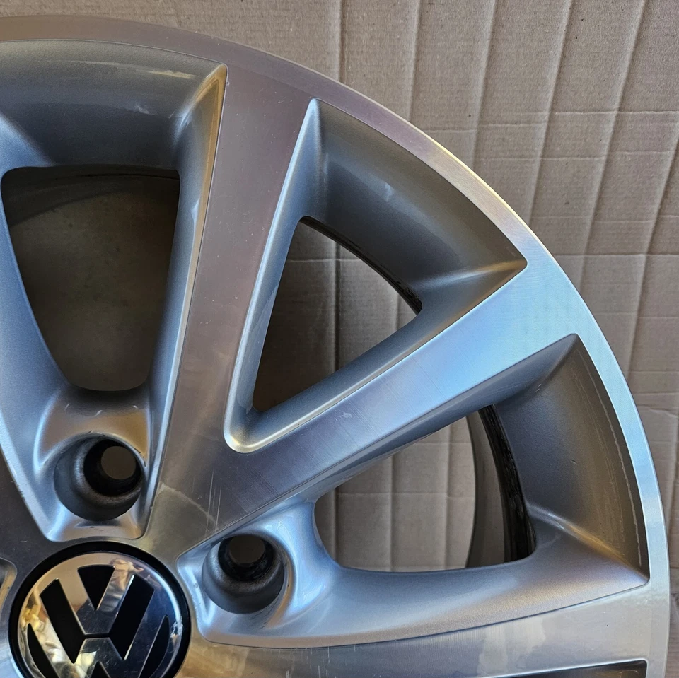 1 orig. VW Golf 5 6 Touran Alufelge 6,5x16 ET50 Sedona 1K0601025BS 1K0601025CH - Bild 3 von 4