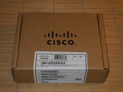 NEW Cisco VWIC2-2MFT-T1/E1 generation 2 Multiflex Card Karte NEU SEALED 