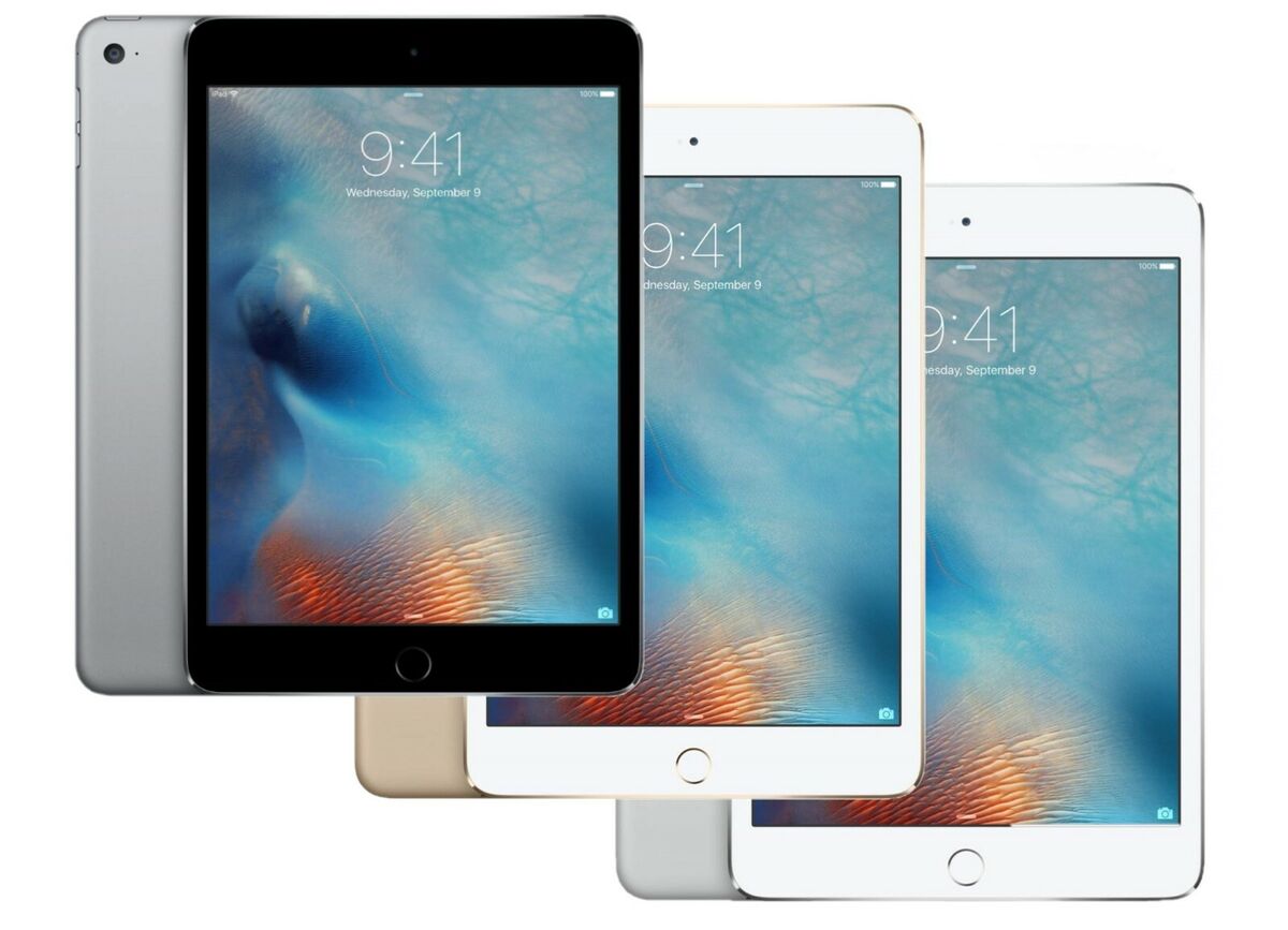 Apple iPad mini 4, 4th Gen 16GB 32GB 64GB 128GB Wi-Fi + 4G