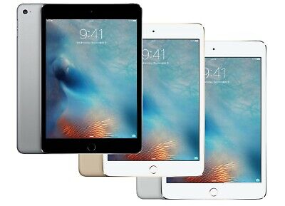 Apple iPad mini 4, 4th Gen 16GB 32GB 64GB 128GB Wi-Fi + 4G