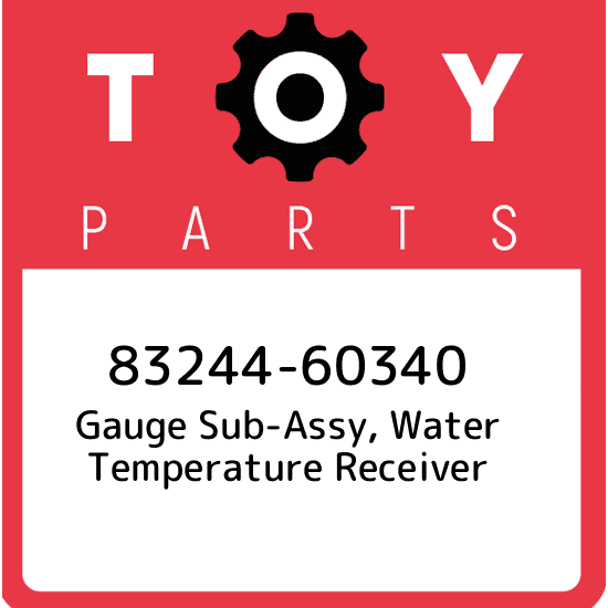 83244-60340 Toyota Gauge sub-assy, water temperature receiver 