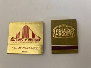 Two Atlantic City Casinos Match Books