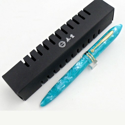 1pc Wing Sung 626 Celluloid Fountain Pen Fine Nib 0.5mm Student Writing Gift #CP - Picture 8 of 13